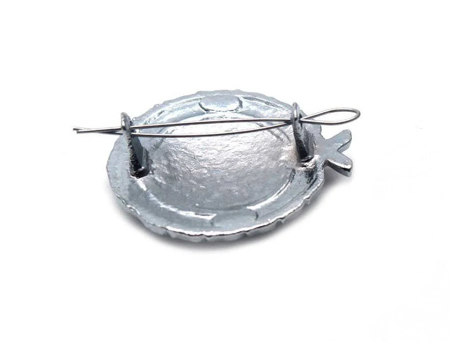 NCC CAP BADGE -METAL ALUMINIUM