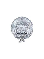 NCC CAP BADGE -METAL ALUMINIUM