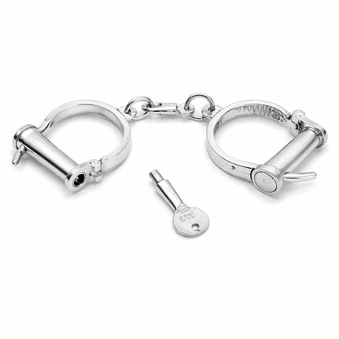ORIGNAL HANDCUFF IRON CAST INDIAN OLD PATTERN