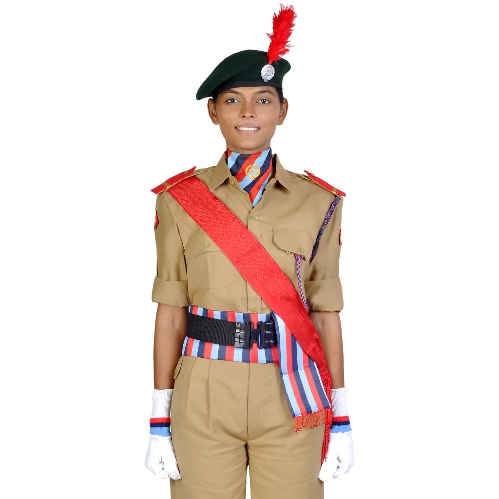 GIRLS NCC CEREMONY UNIFORM SET – JaihindStore.in