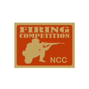 NCC FIRING  COMPETITION Badge